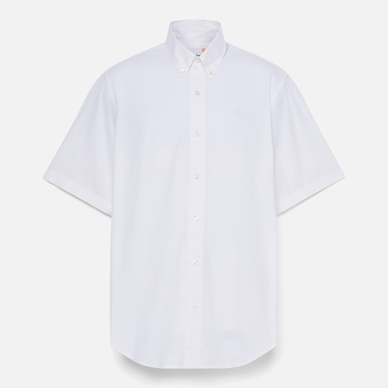 Camicia Timberland a Maniche Corte in Cotone per Uomo Camicia Timberland a Maniche Corte in Cotone per Uomo