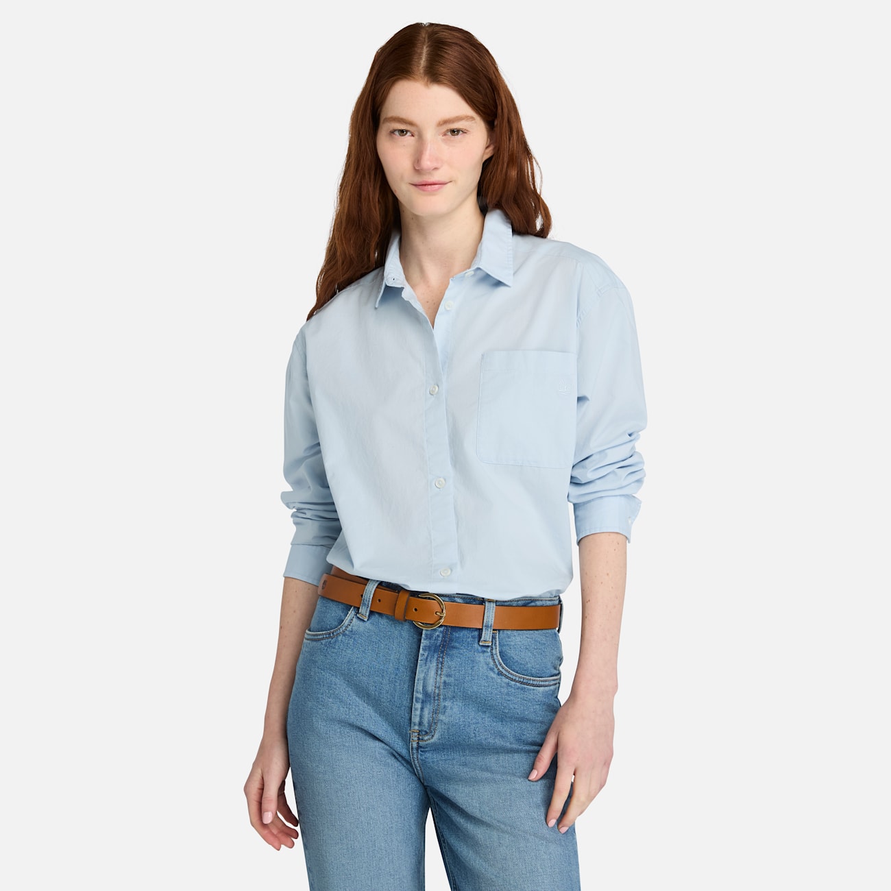 Camicia Trendy Donna Timberland in Popeline Biologico Camicia Trendy Donna Timberland in Popeline Biologico