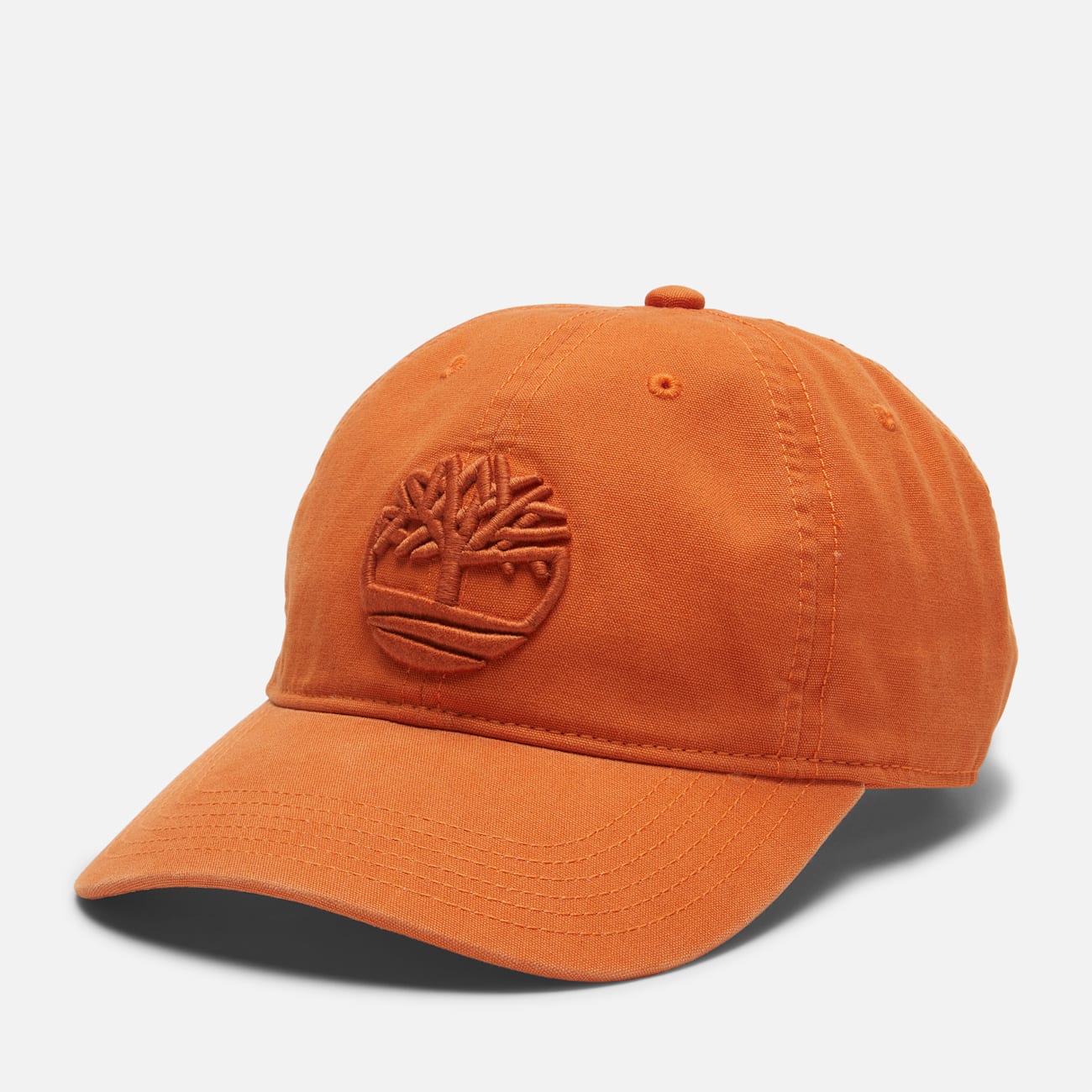 Cappello da Baseball Timberland in Cotone Arancione