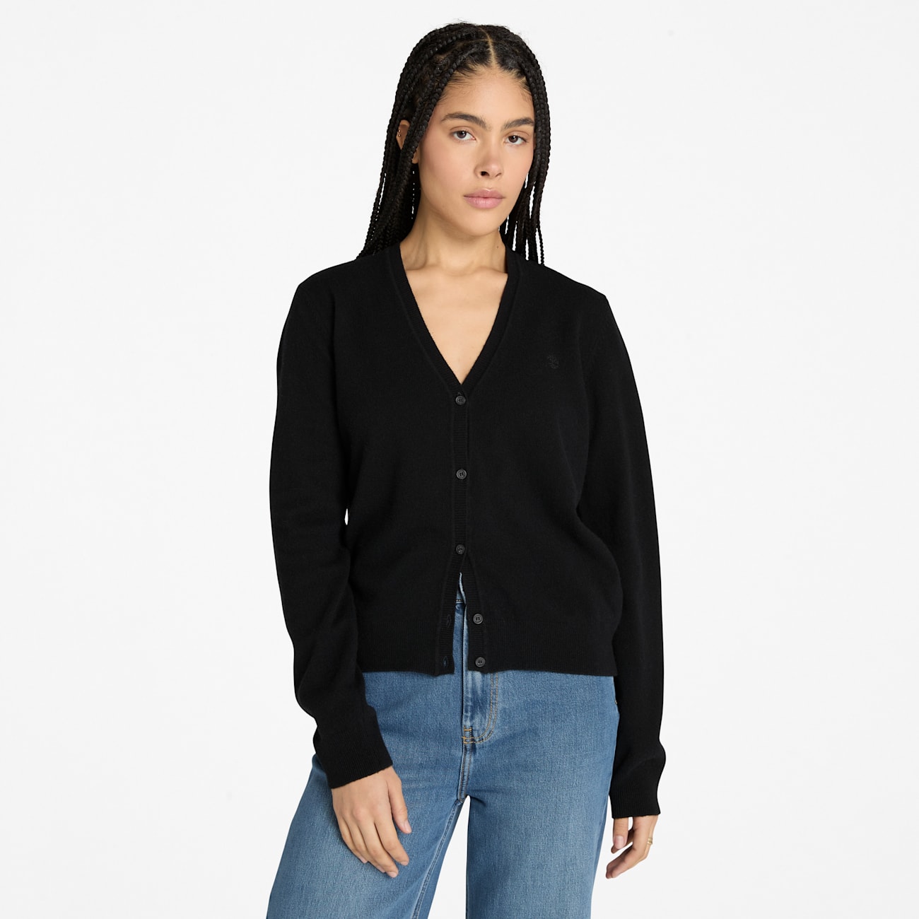 Cardigan Caldo da Donna Timberland in Lana Merino per Eleganza e Comfort