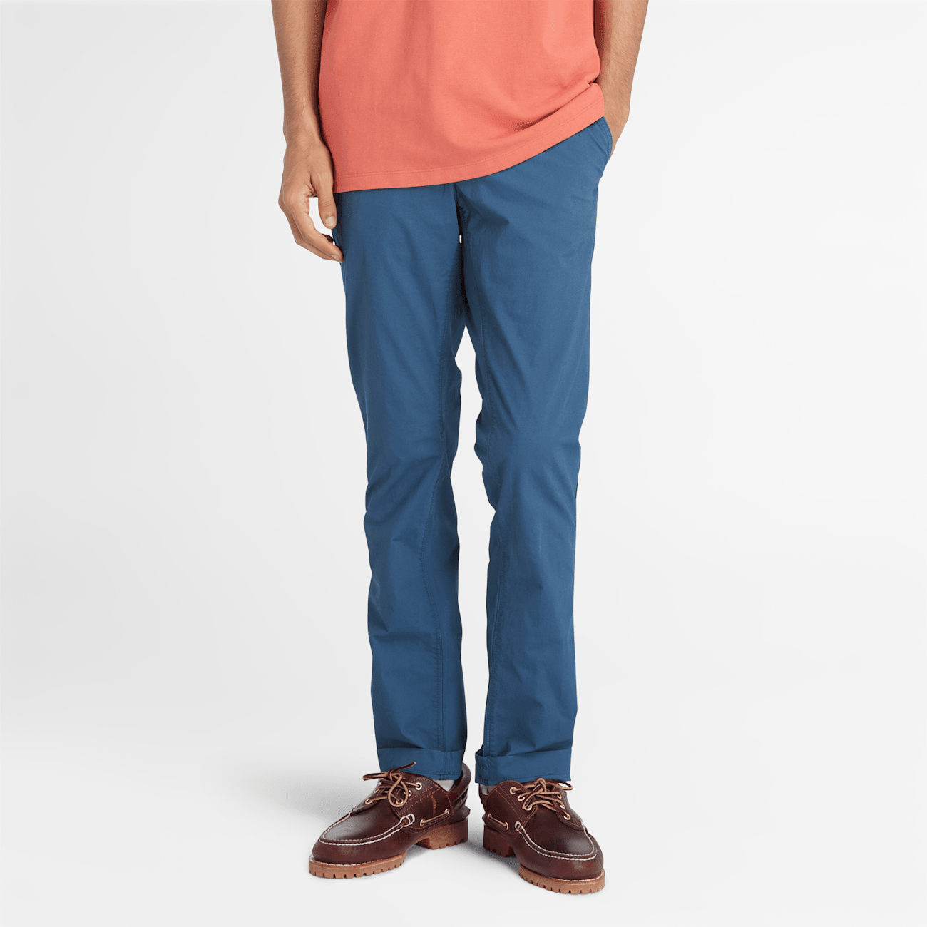 Chino Eleganti Timberland - Comfort e Stile in Popeline Claremont