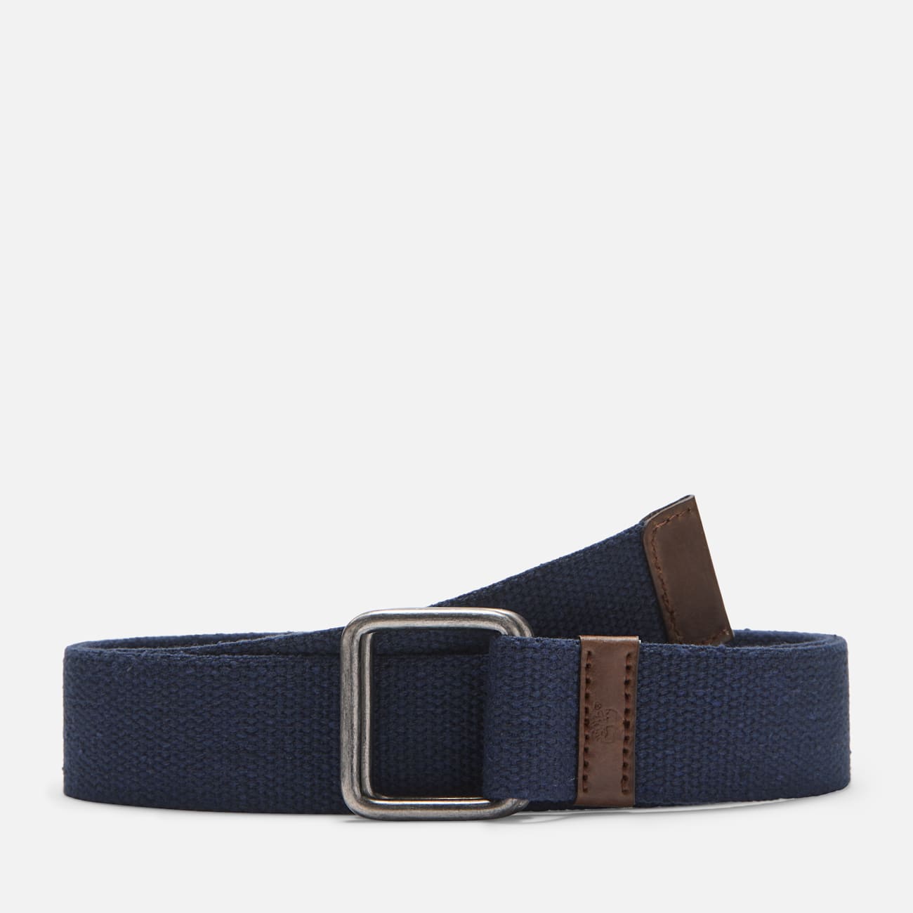 Cintura Timberland da Uomo in Cotone con Dettagli in Pelle