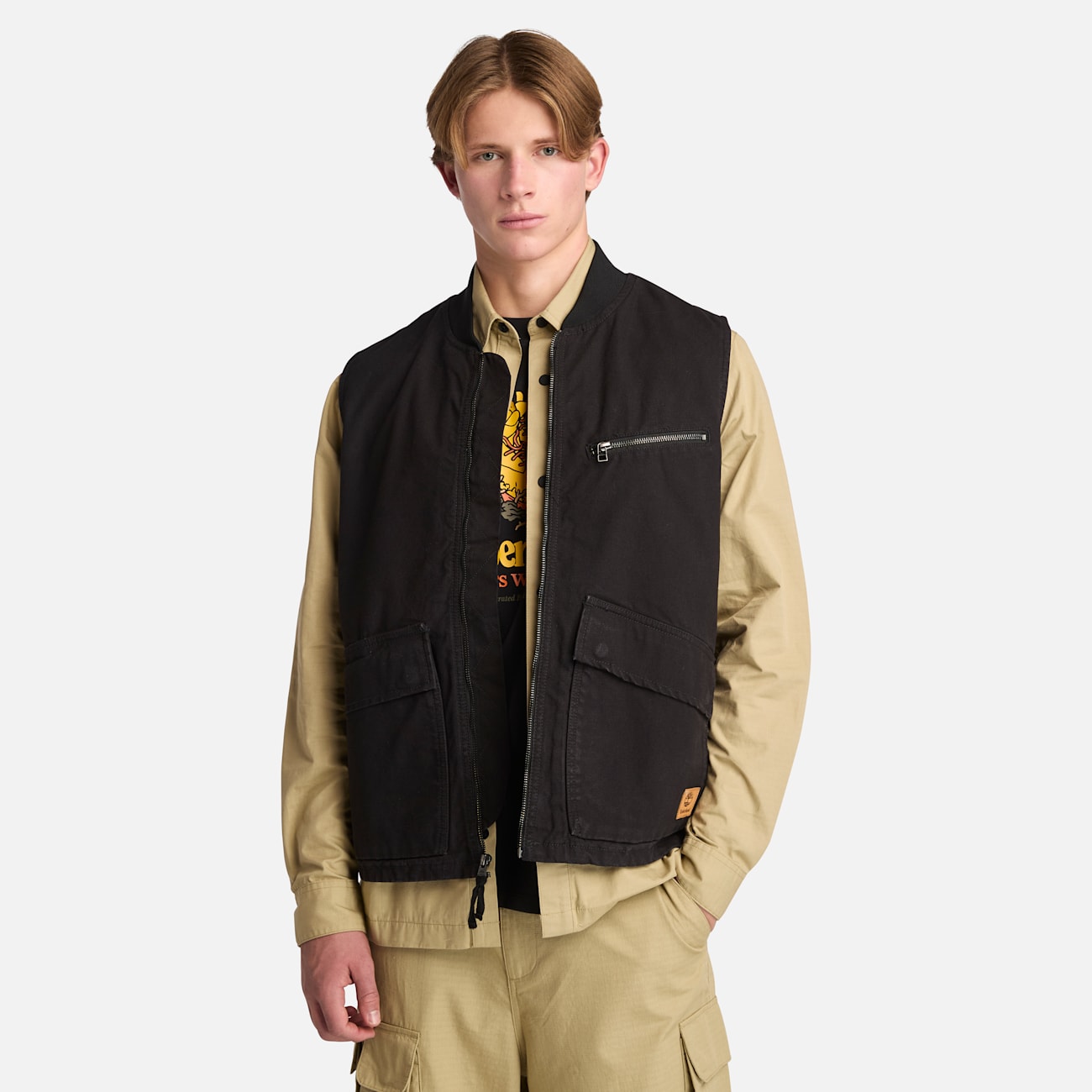 Gilet Pratico in Cotone Riciclato Timberland
