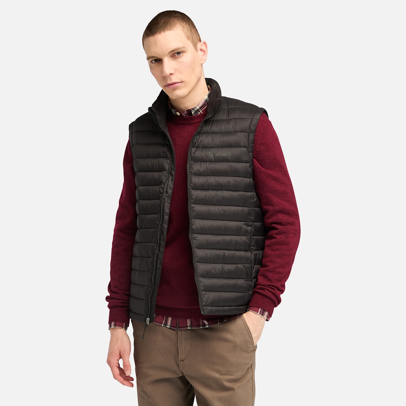 Gilet Uomo Nero Timberland Axis Peak - Pratico e Idrorepellente
