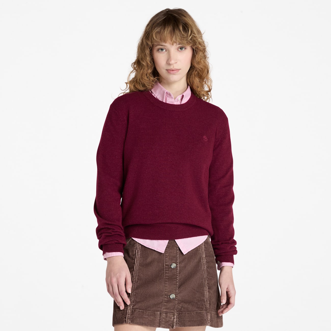 Maglione in Lana Merino con Girocollo Timberland - Comfort e Eleganza