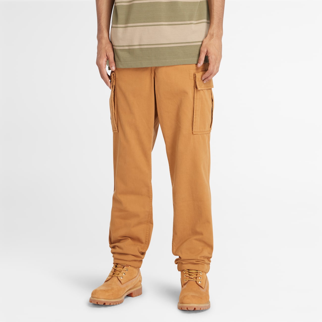 Pantaloni Cargo Timberland da Uomo in Twill per un Look Moderno