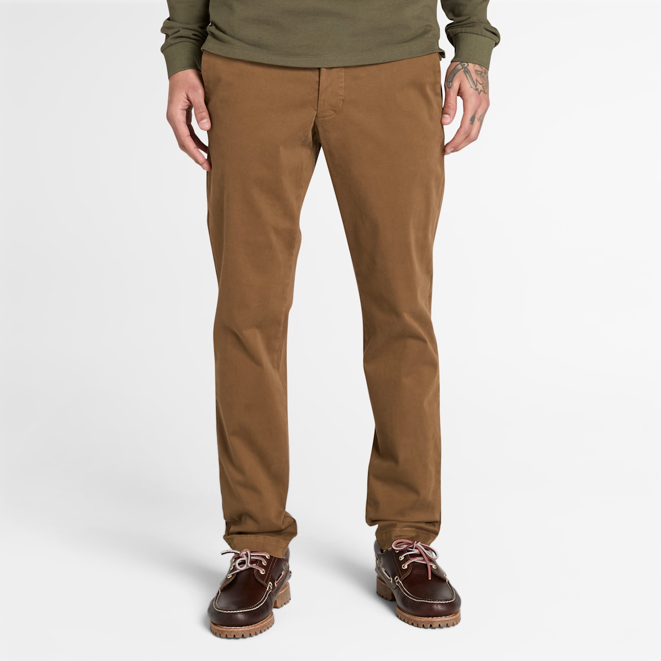 Pantaloni Chino Slim Timberland in Capo Claremont - Stile e Comfort