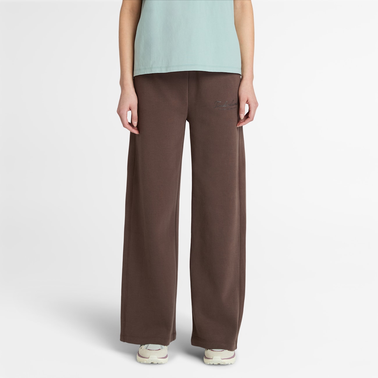 Pantaloni Palazzo Lush Comfort in Marrone Timberland