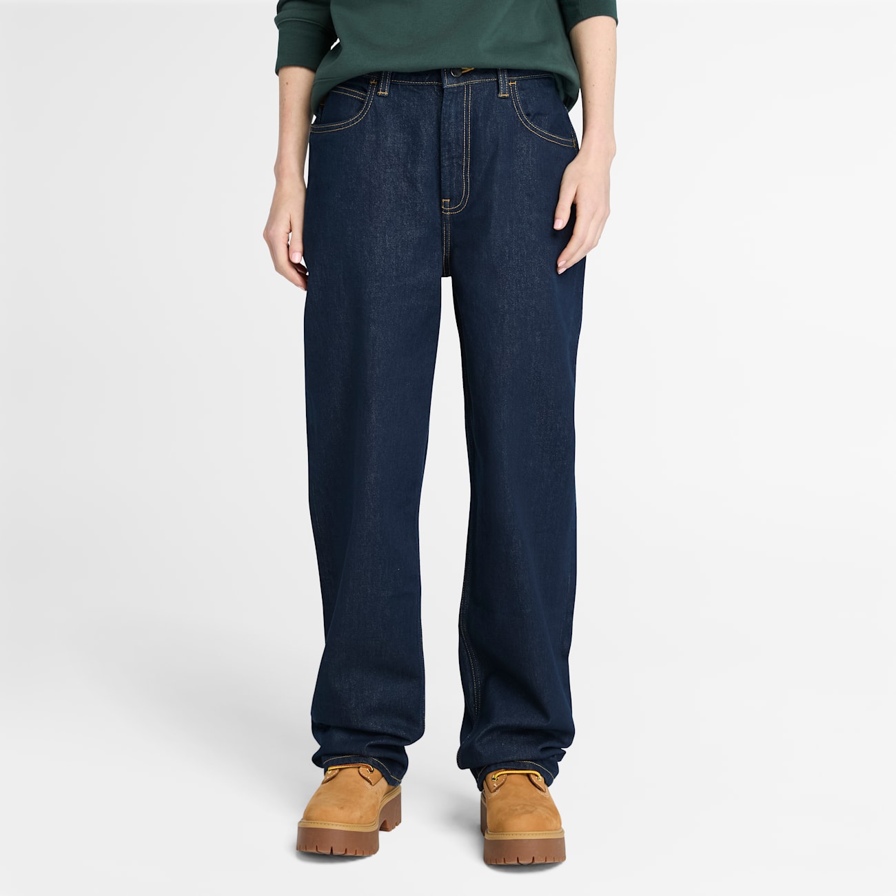 Pantaloni Timberland Classici in Denim per Donna