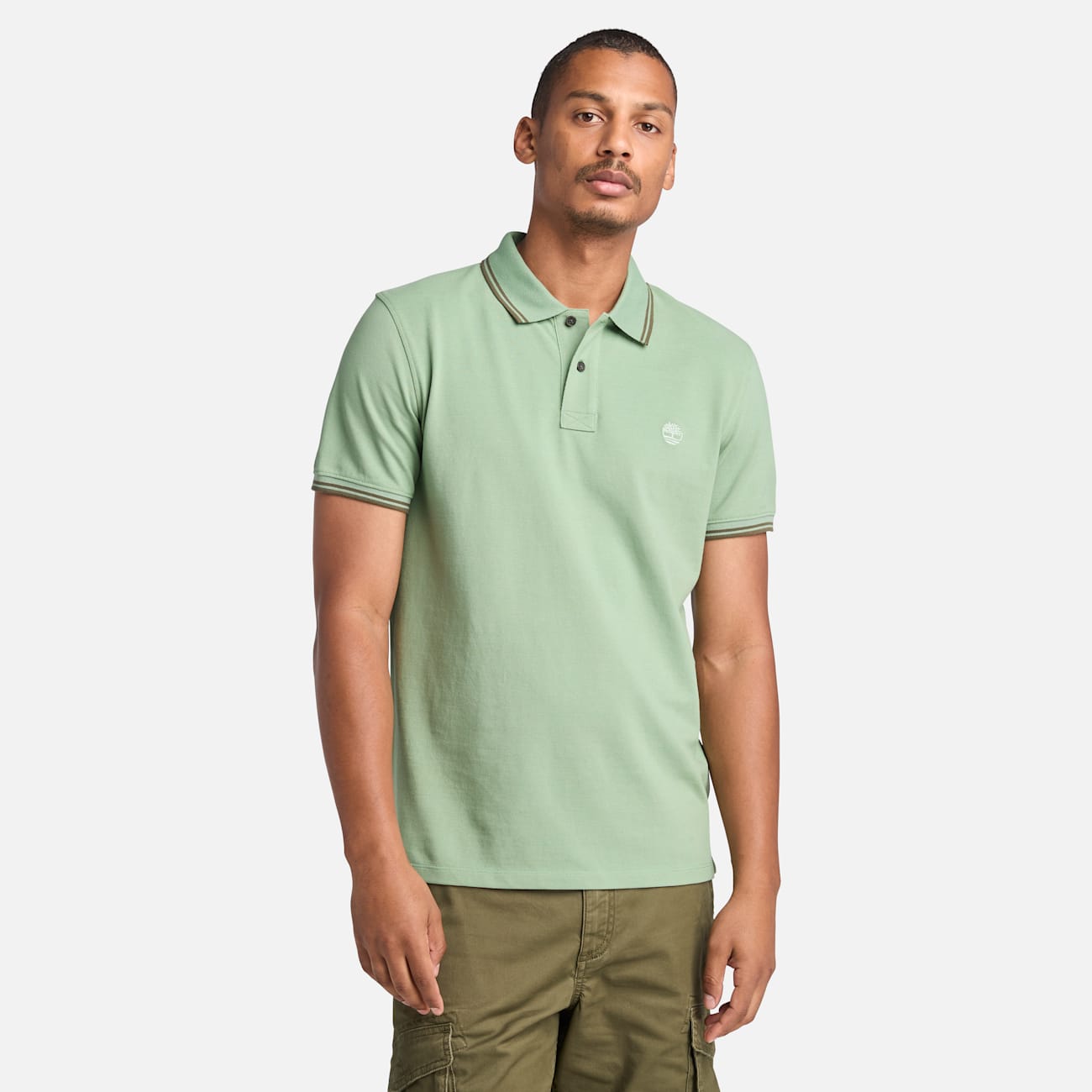 Polo Elegante da Uomo Timberland in Cotone Millers River