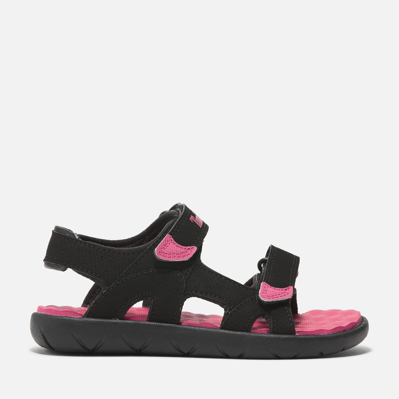 Sandalo Nero e Rosa Timberland Perkins Row per Bambini