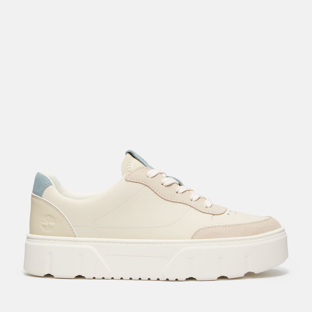 Sneakers Donna Timberland Laurel Court in Beige e Azzurro
