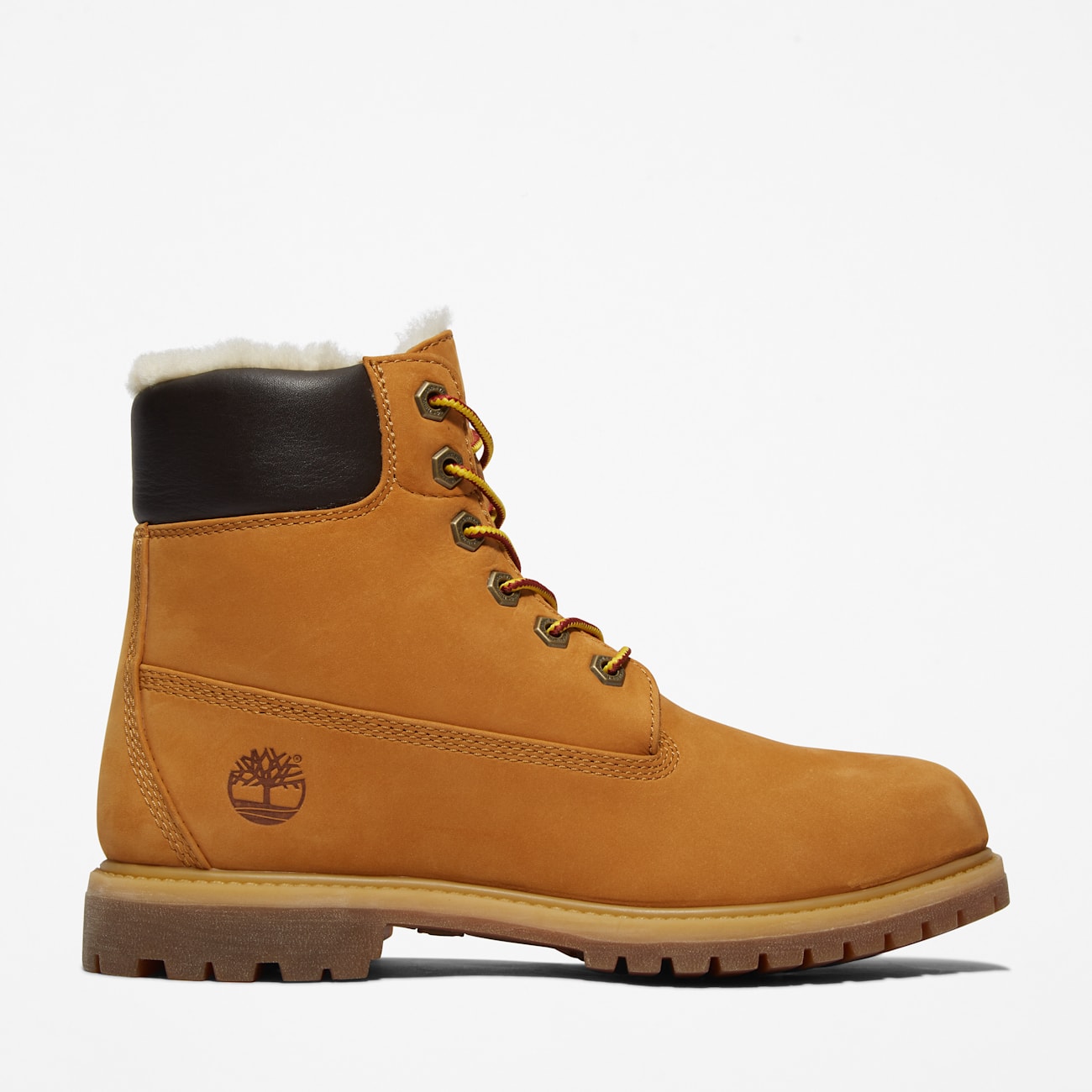 Timberland Stivale Impermeabile da Donna in Pelle Gialla
