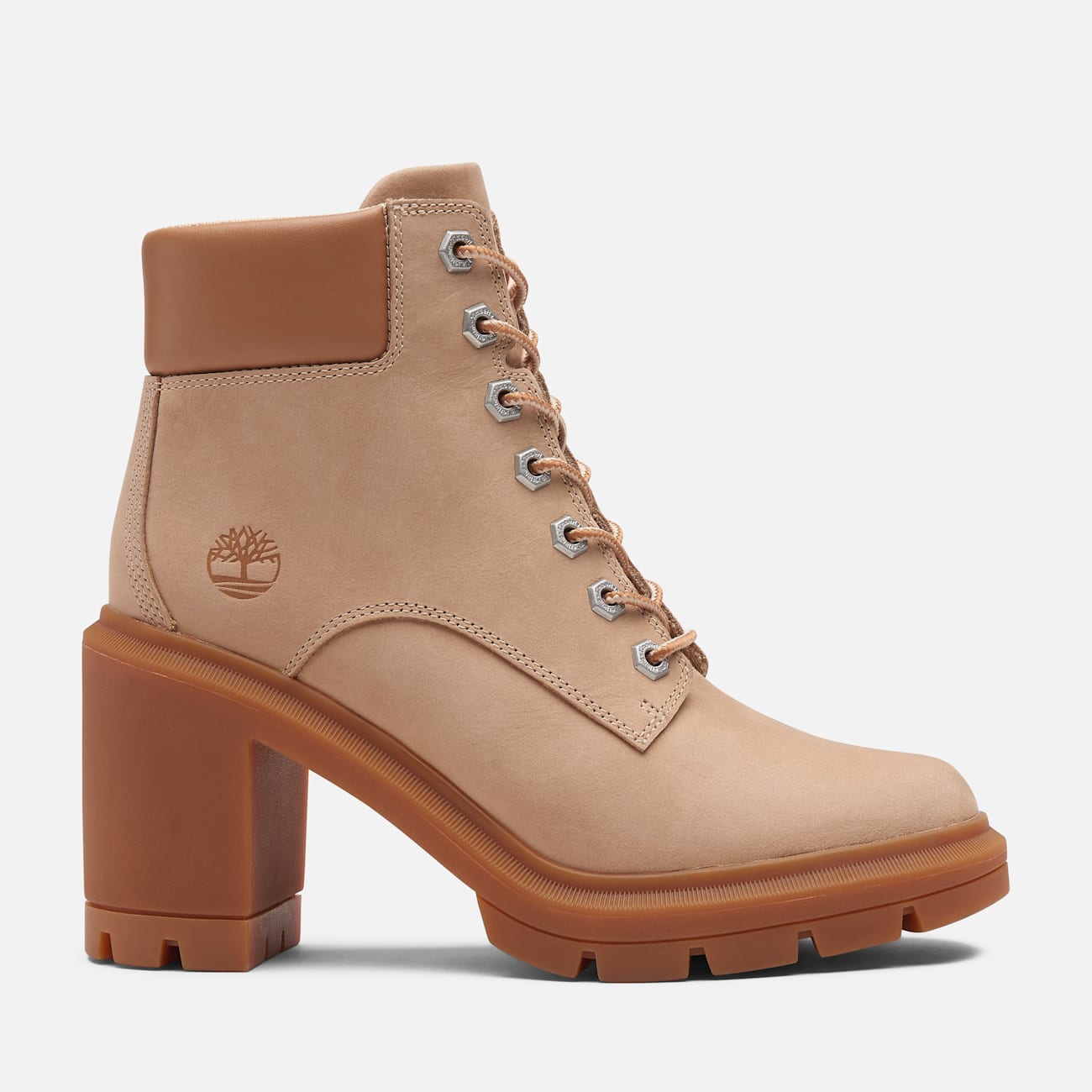 Stivali Timberland Allington Heights Beige Chiaro per Donna Timberland Stivali Allington Heights Beige Chiaro per Donna