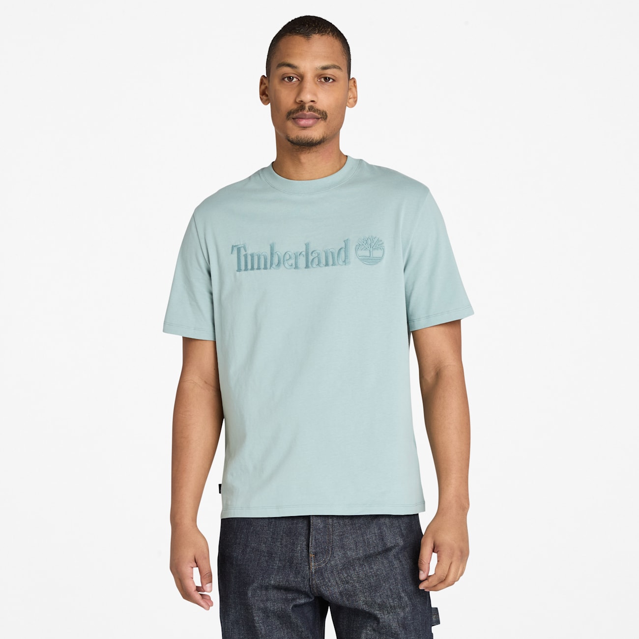 T-shirt Grigia Timberland Uomo Maniche Corte