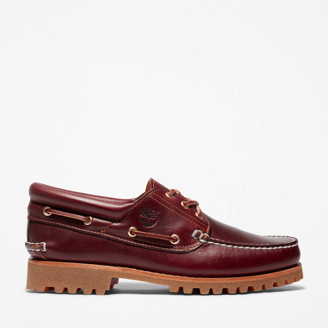 Timberland 3-Eye Lug Handsewn Bordeaux da Uomo