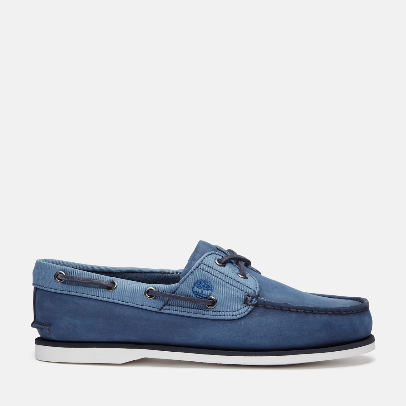 Timberland Classiche Scarpe da Barca in Pelle Blu Scuro