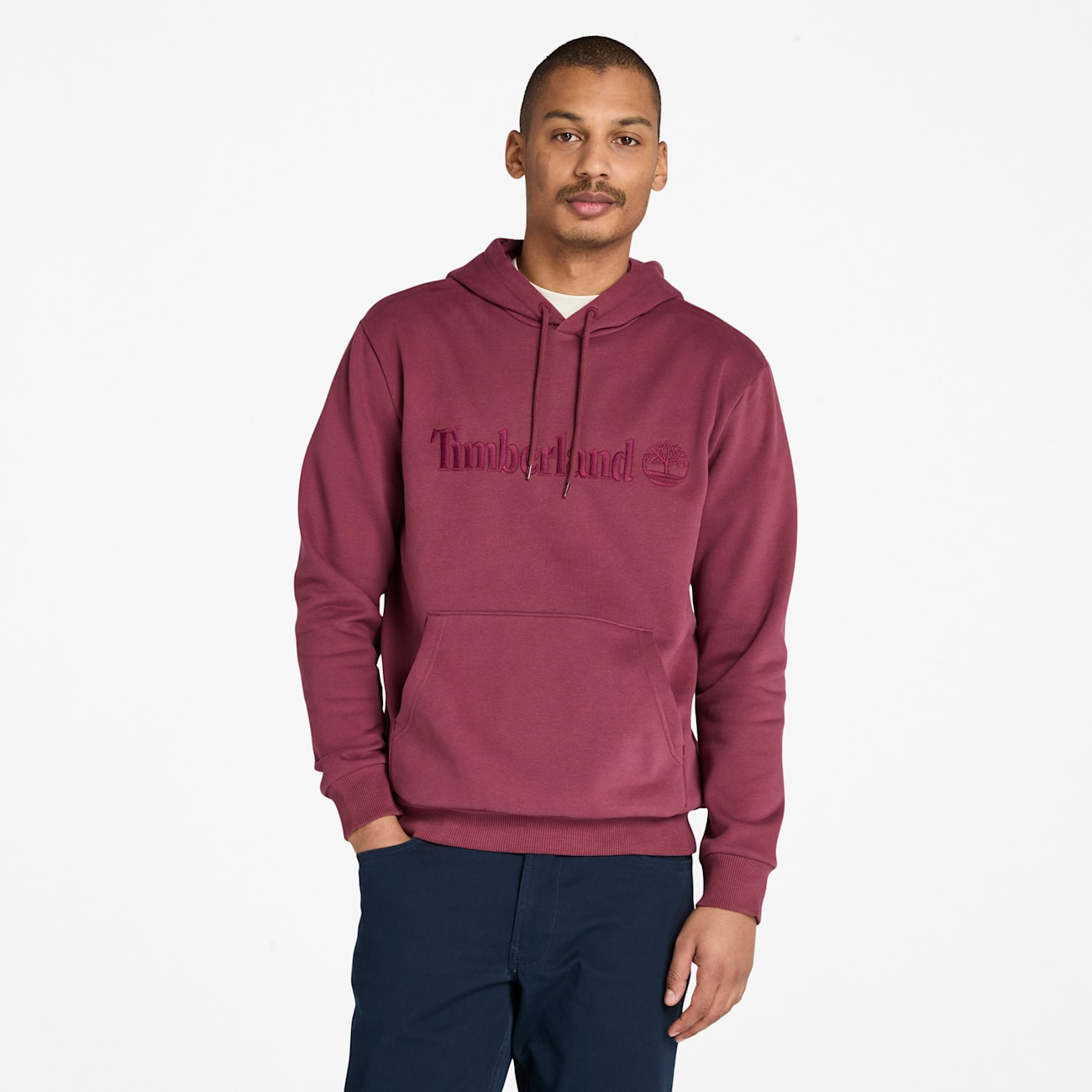 Timberland Felpa con Cappuccio Hampton Bordeaux per Uomo Timberland Felpa con Cappuccio Hampton Bordeaux per Uomo