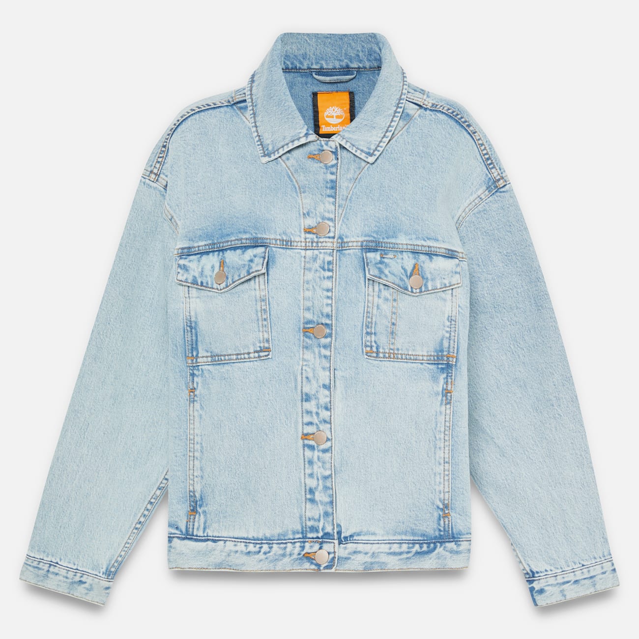 Timberland Giacca Denim Archive da Donna con Tecnologia Refibra - Stile e Sostenibilità