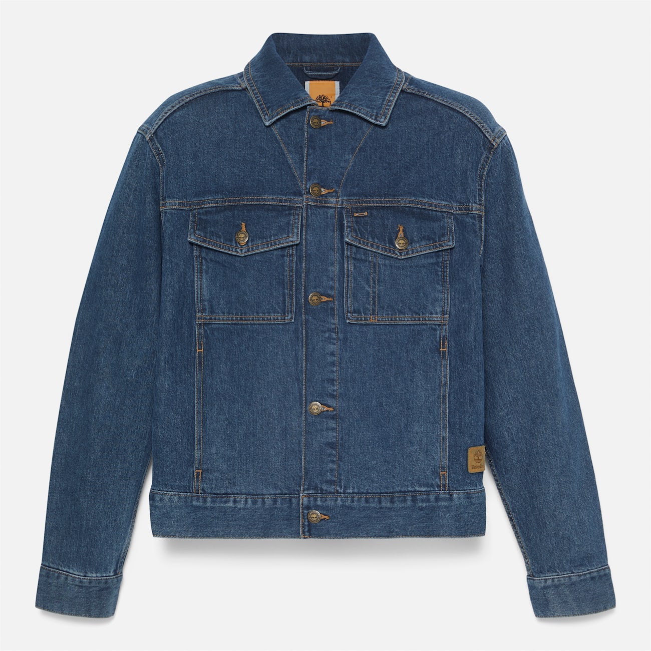 Giacca Denim Sostenibile da Uomo Timberland - Comfort e Stile Responsabile