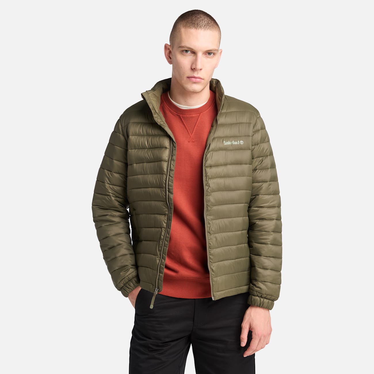 Timberland Giacca Verde Imbottita Uomo Axis Peak - Avventure Outdoor