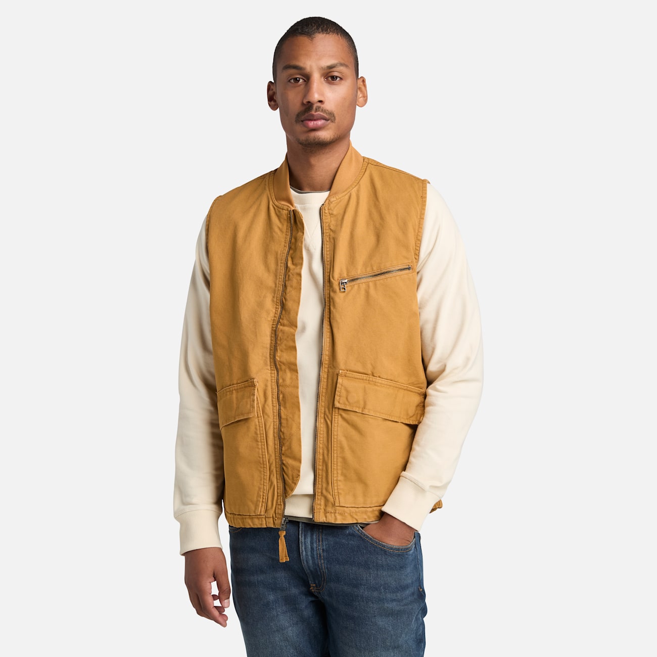 Gilet da Uomo in Tela Sostenibile Timberland