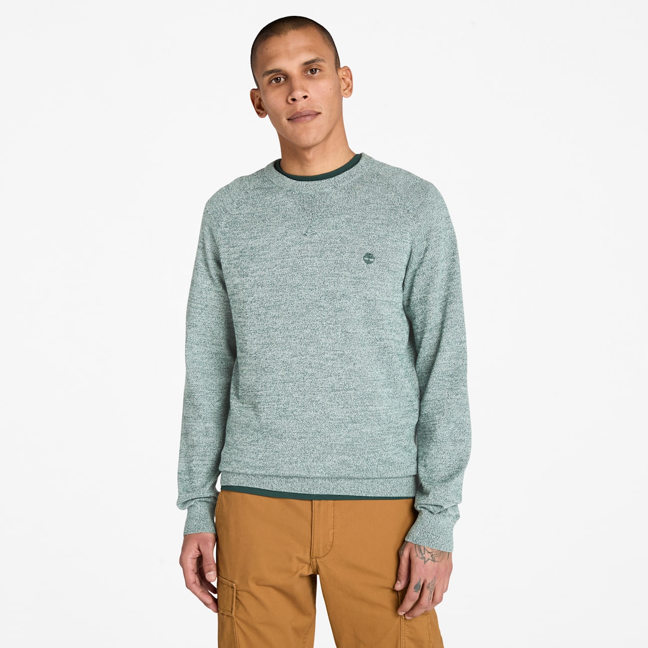 Timberland Maglione Casual in Cotone per Uomo Timberland Maglione Casual in Cotone per Uomo