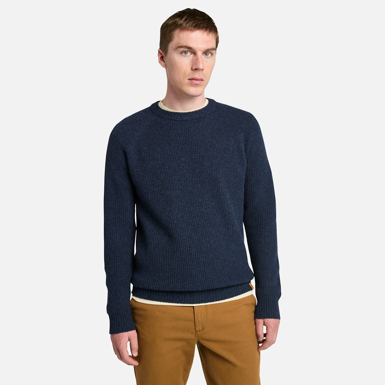 Maglione Girocollo Phillips Brook Timberland da Uomo in Blu Scuro