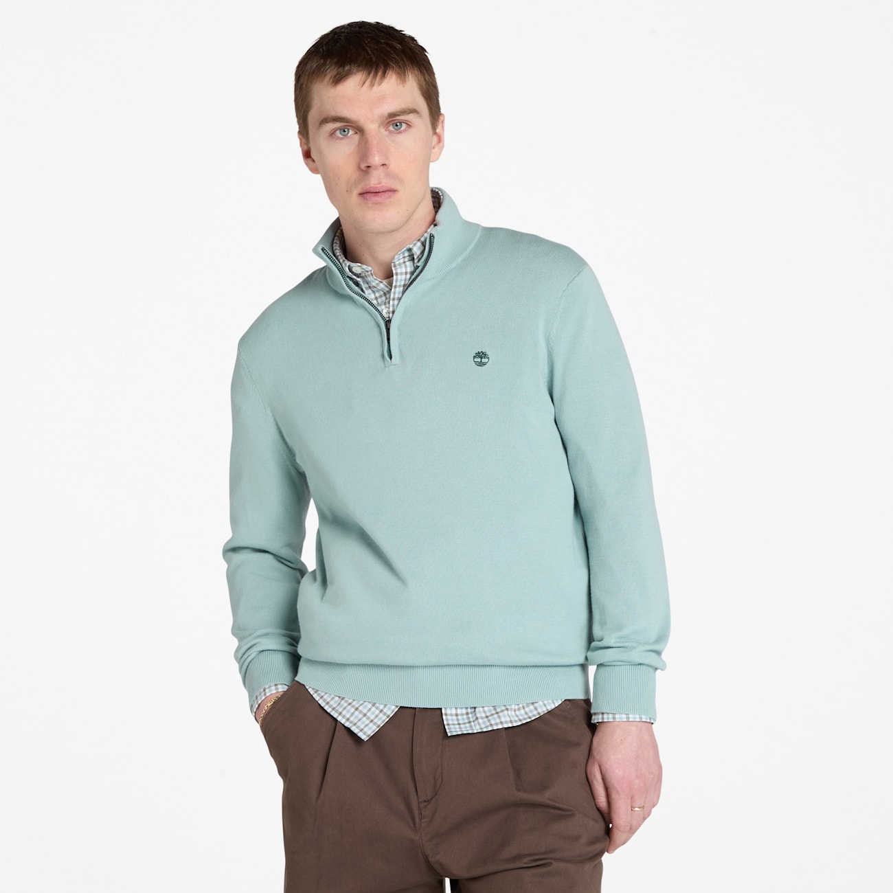 Timberland Maglione Sostenibile Williams River da Uomo Maglione Sostenibile Timberland Williams River da Uomo