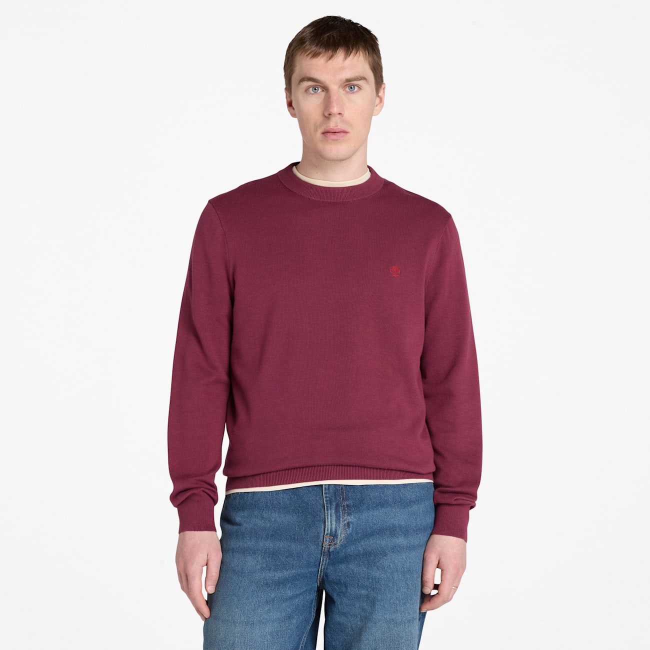 Timberland Maglione Uomo in Cotone Biologico Williams River Timberland Maglione Uomo in Cotone Biologico Williams River - Eleganza e Sostenibilità