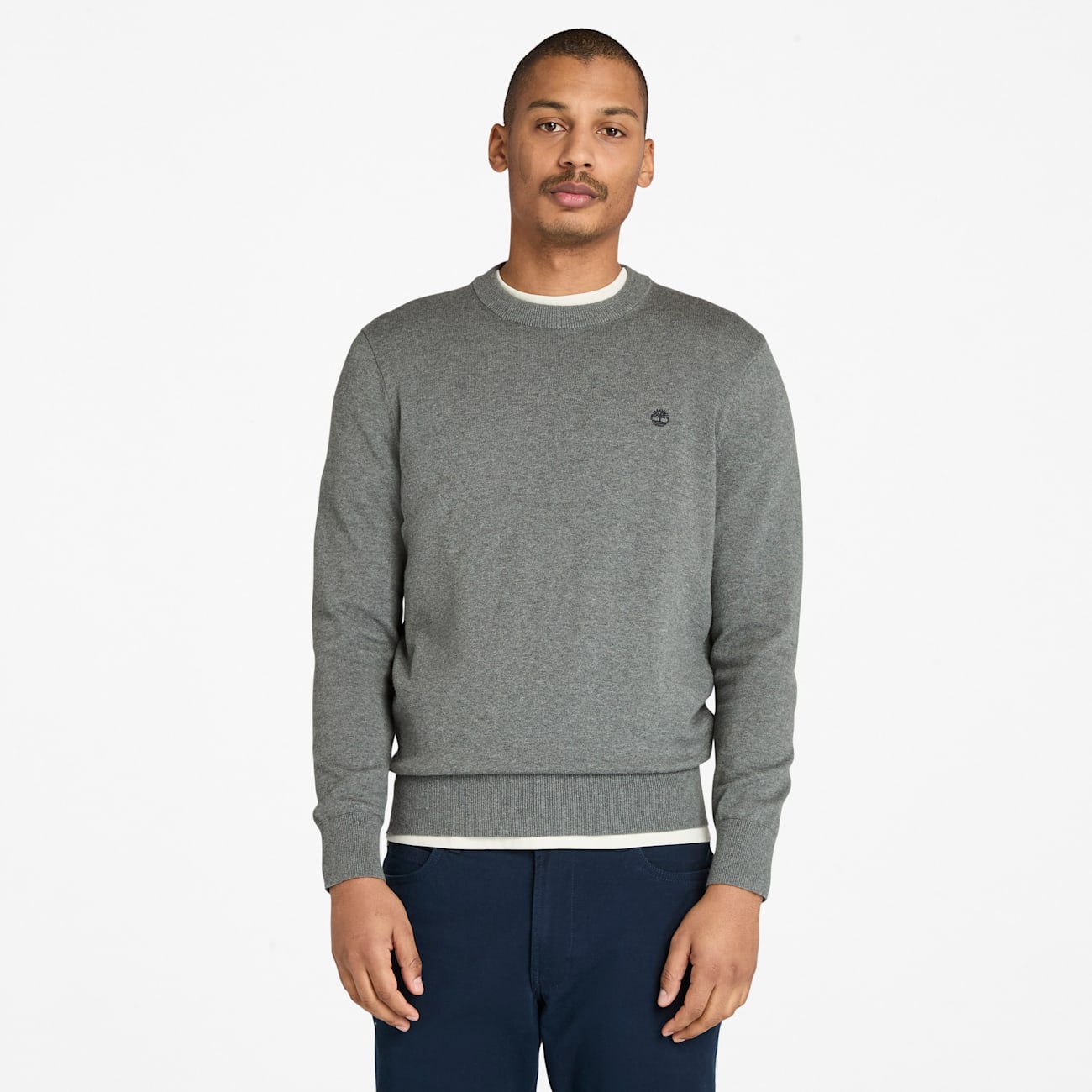 Timberland Maglione in Cotone Biologico da Uomo Timberland Maglione in Cotone Biologico da Uomo