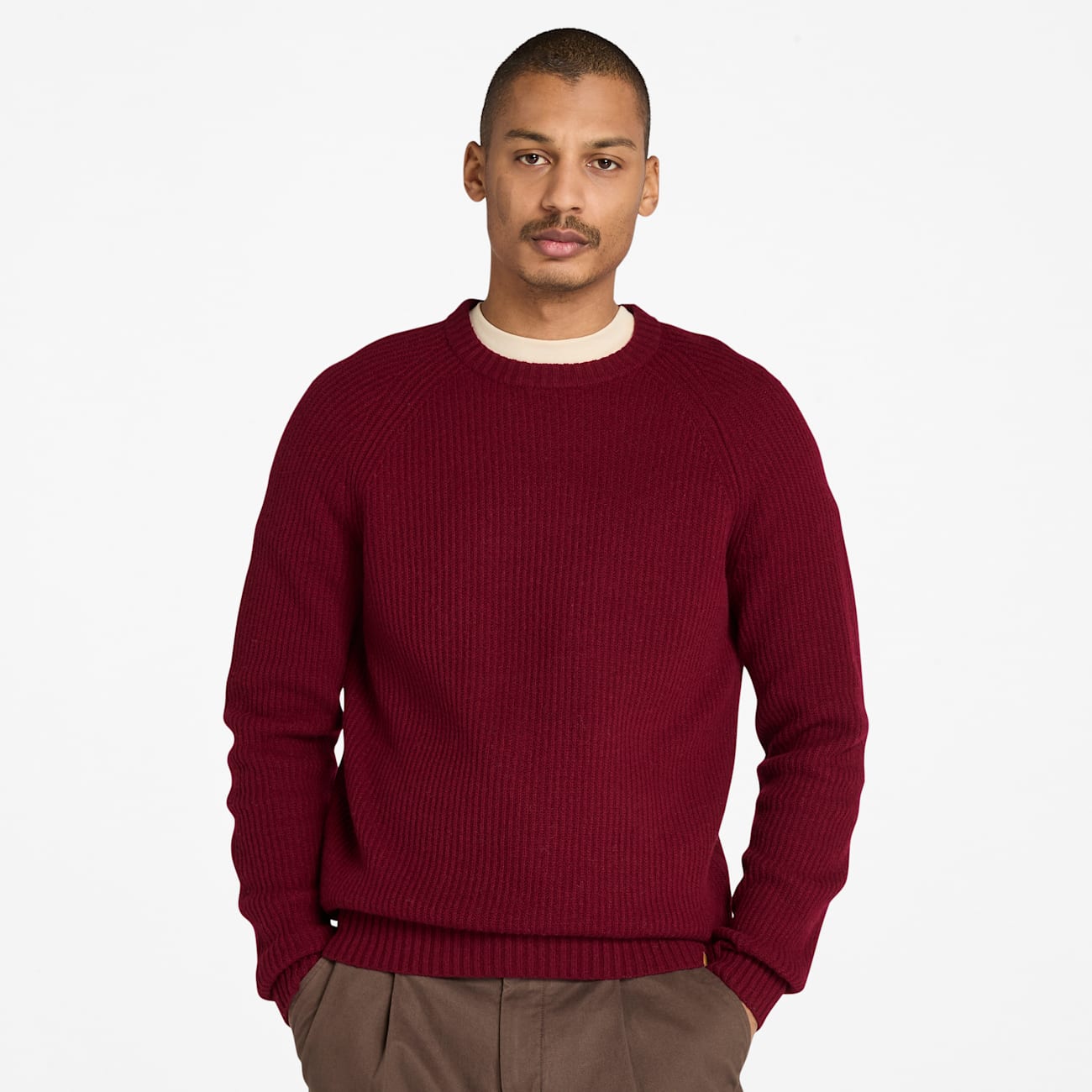 Timberland Phillips Brook Maglione Girocollo Bordeaux Maglione Girocollo Bordeaux Timberland Phillips Brook da Uomo