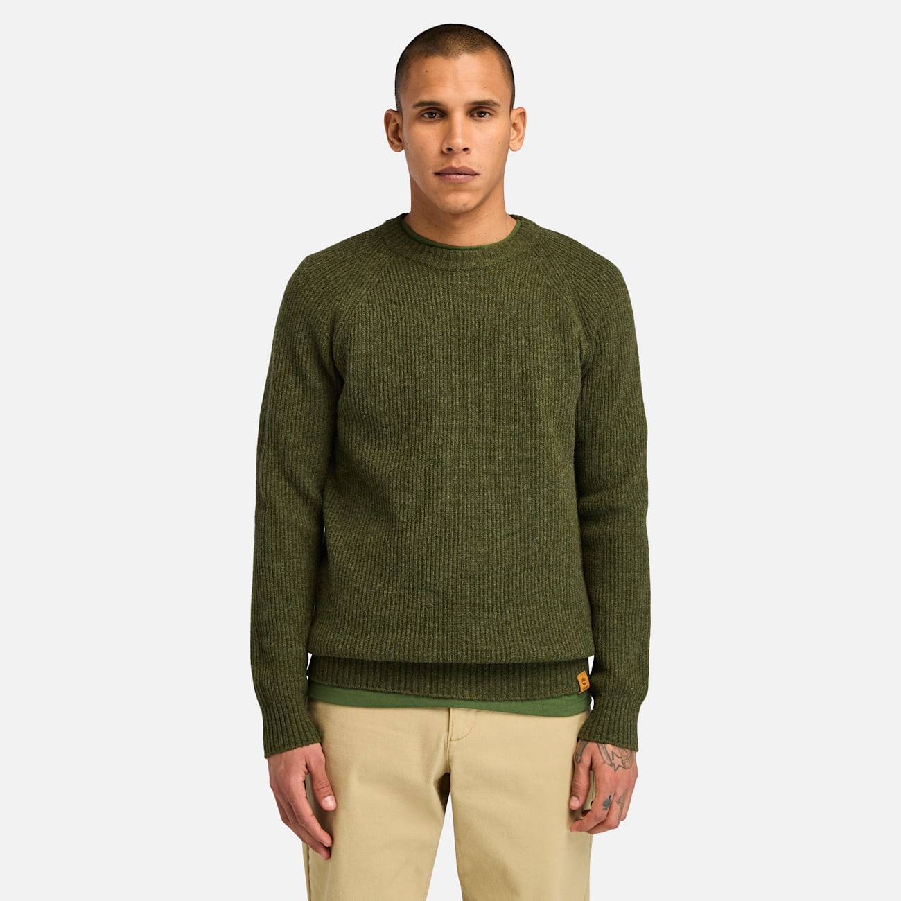 Timberland Phillips Brook Maglione da Uomo Verde Scuro
