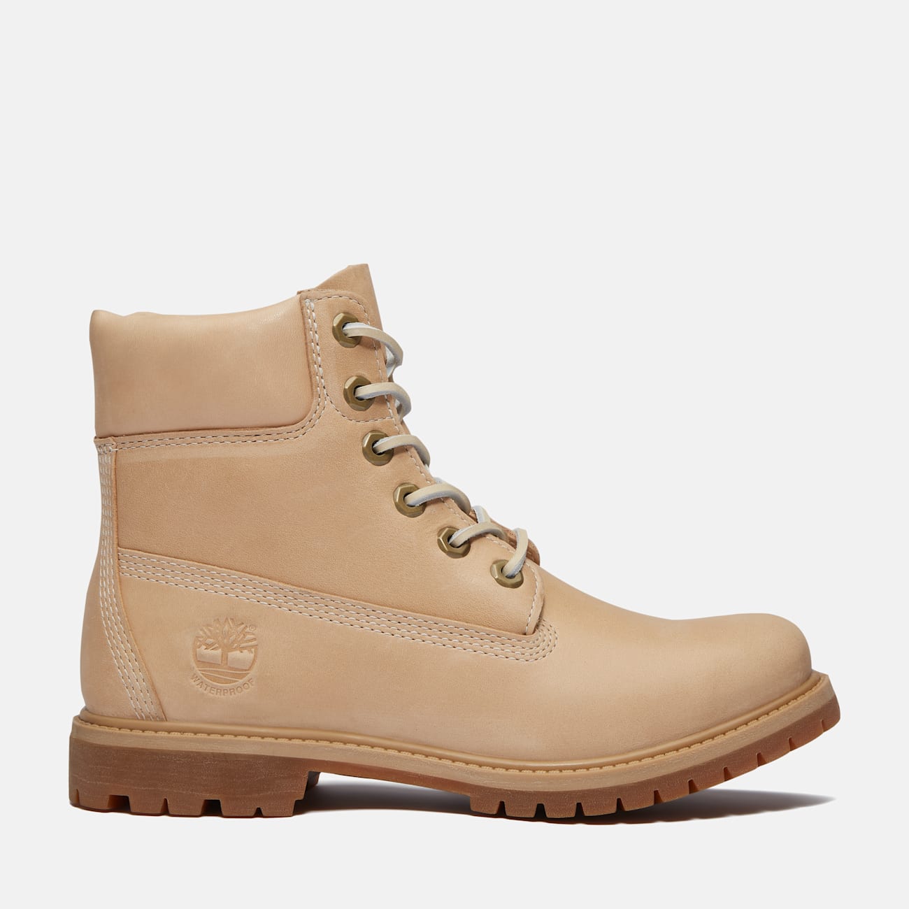 Timberland Premium 6-Inch Stivale da Donna Impermeabile Beige