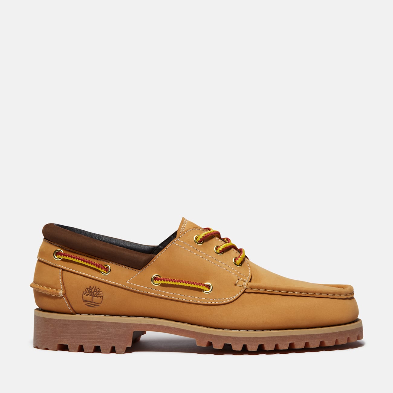 Timberland Scarpa da Barca Gialla Uomo 3-Eye Handsewn