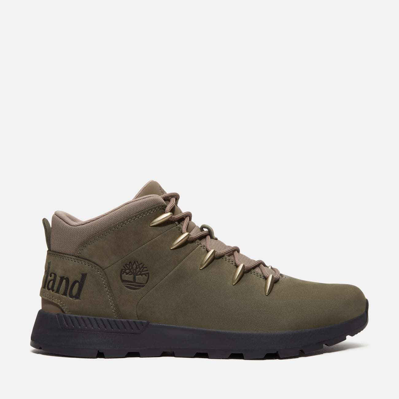 Timberland Scarpe Stringate Sprint Trekker Verde Scuro