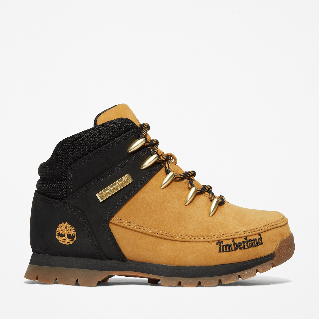 Timberland Scarponcini Euro Sprint Gialli per Bambini