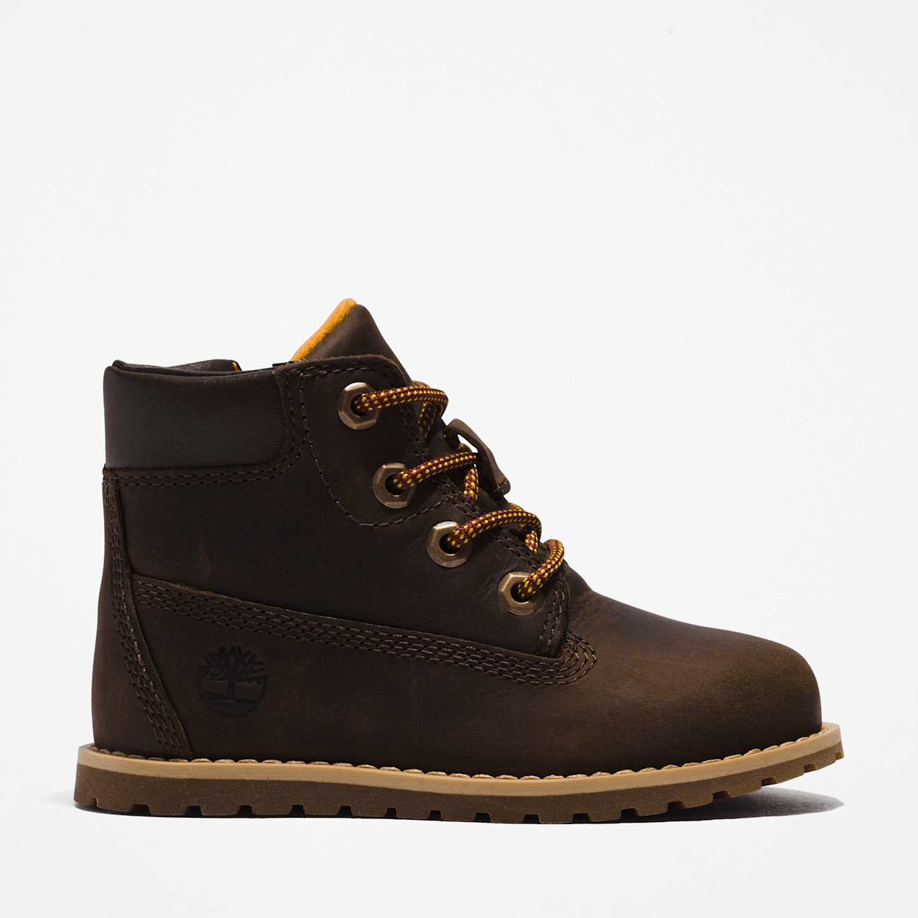 Timberland Scarponcino da Bambino Pokey Pine Marrone Scuro