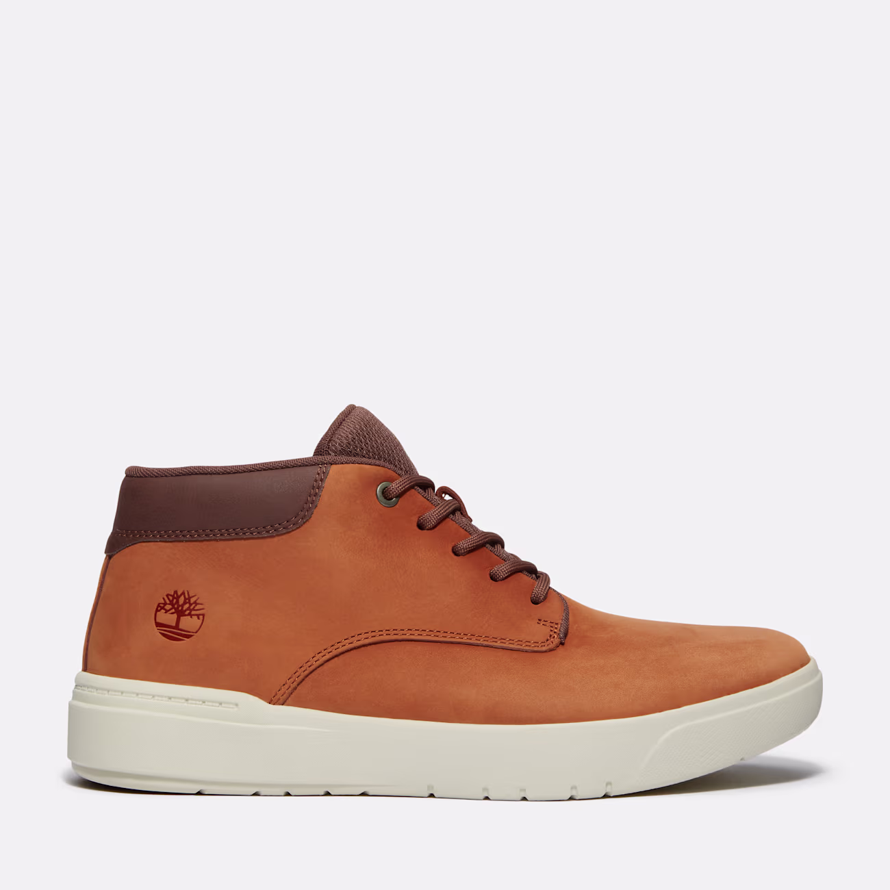 Timberland Seneca Bay Sneakers Mid da Uomo in Marrone