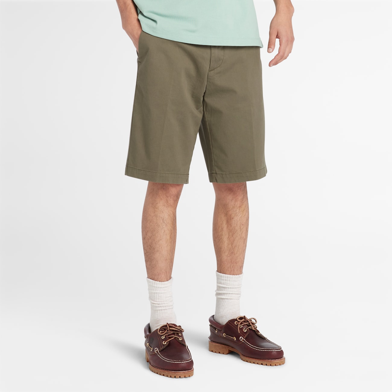 Timberland Shorts Estivi Chino per Uomo in Cotone Biologico