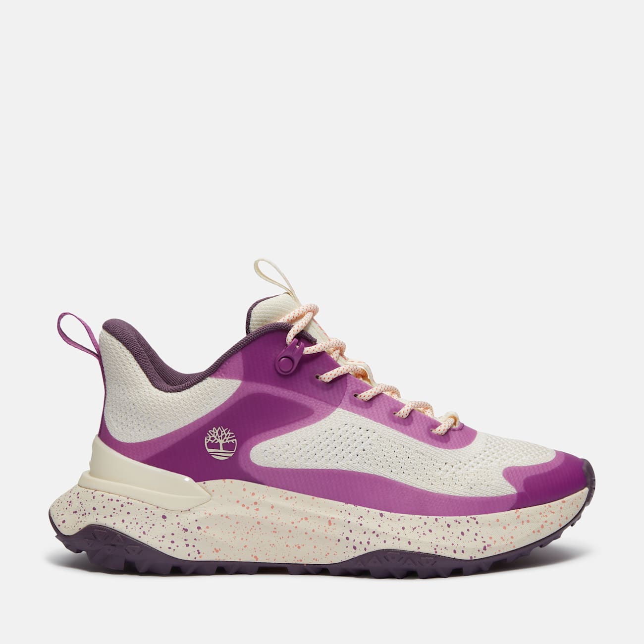 Timberland Sneaker Motion Access Bassa Stringata Beige e Viola