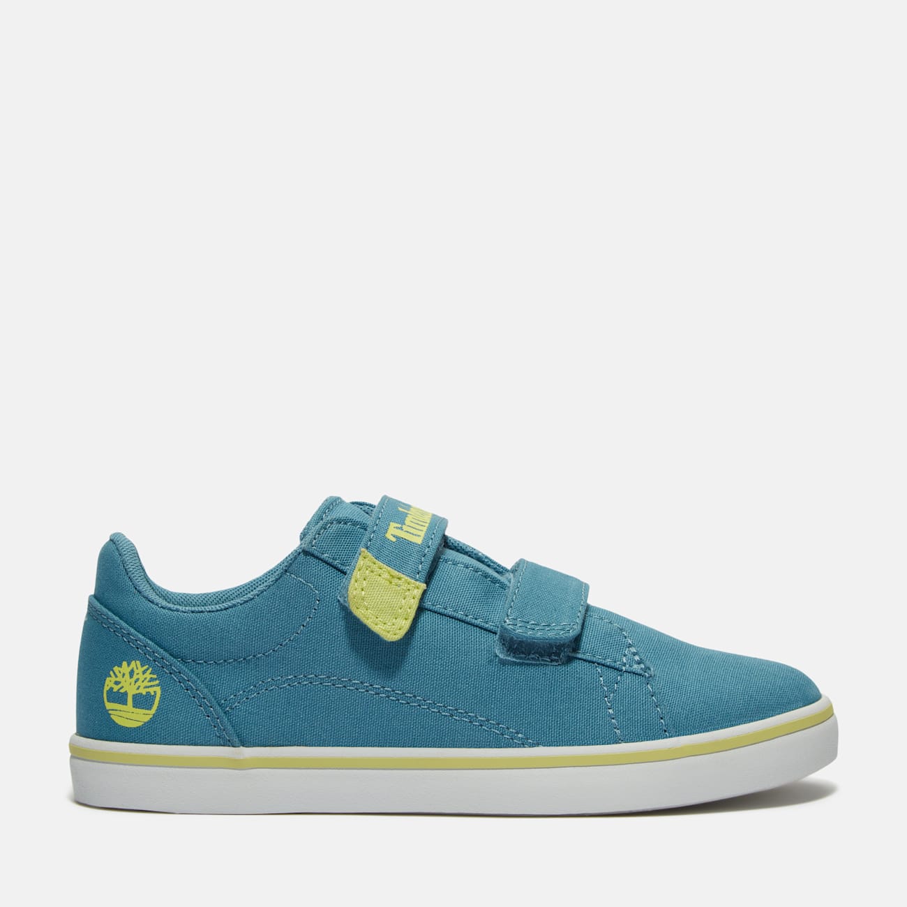 Timberland Sneakers Basse Blu con Velcro per Bambini Attivi