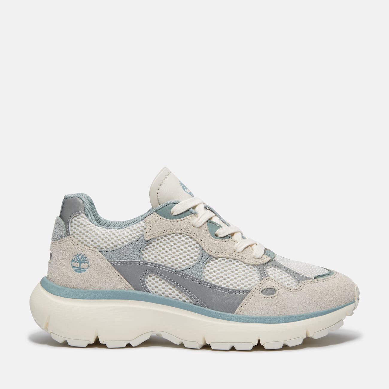 Timberland Sneakers Hazel Lane Beige e Azzurro Eco-Friendly