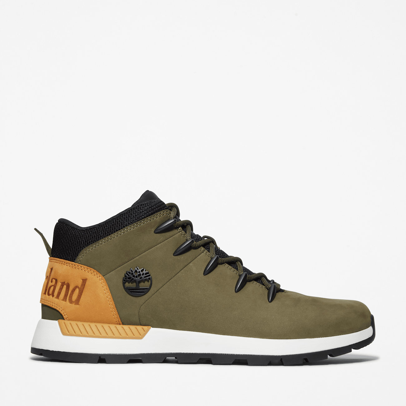 Timberland Sneakers Uomo Verde Sprint Trekker Mid - Comfort e Sostenibilità