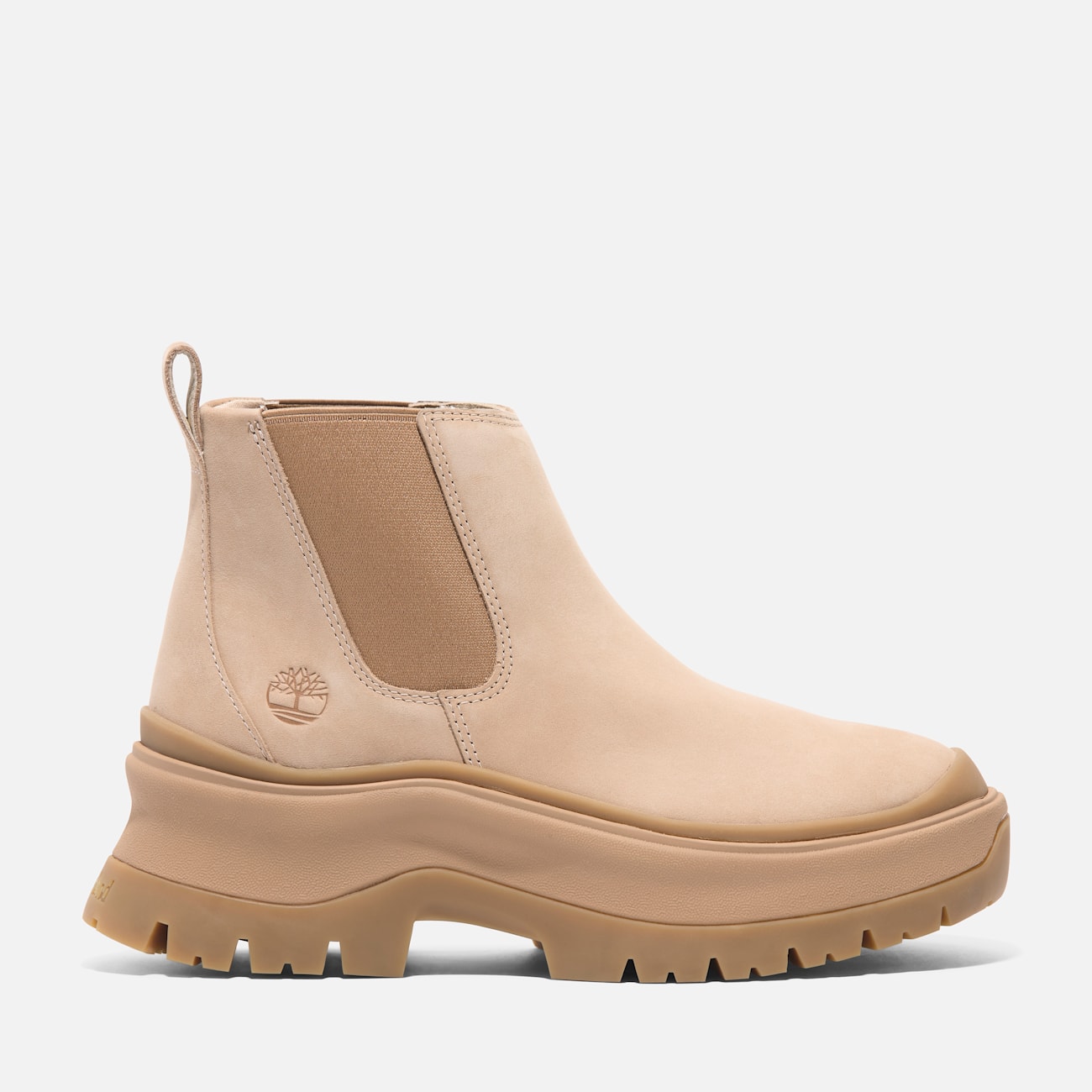 Timberland Stivale Chelsea Roxie Lane Beige Chiaro per Donna Timberland Stivale Chelsea Roxie Lane Beige Chiaro per Donna