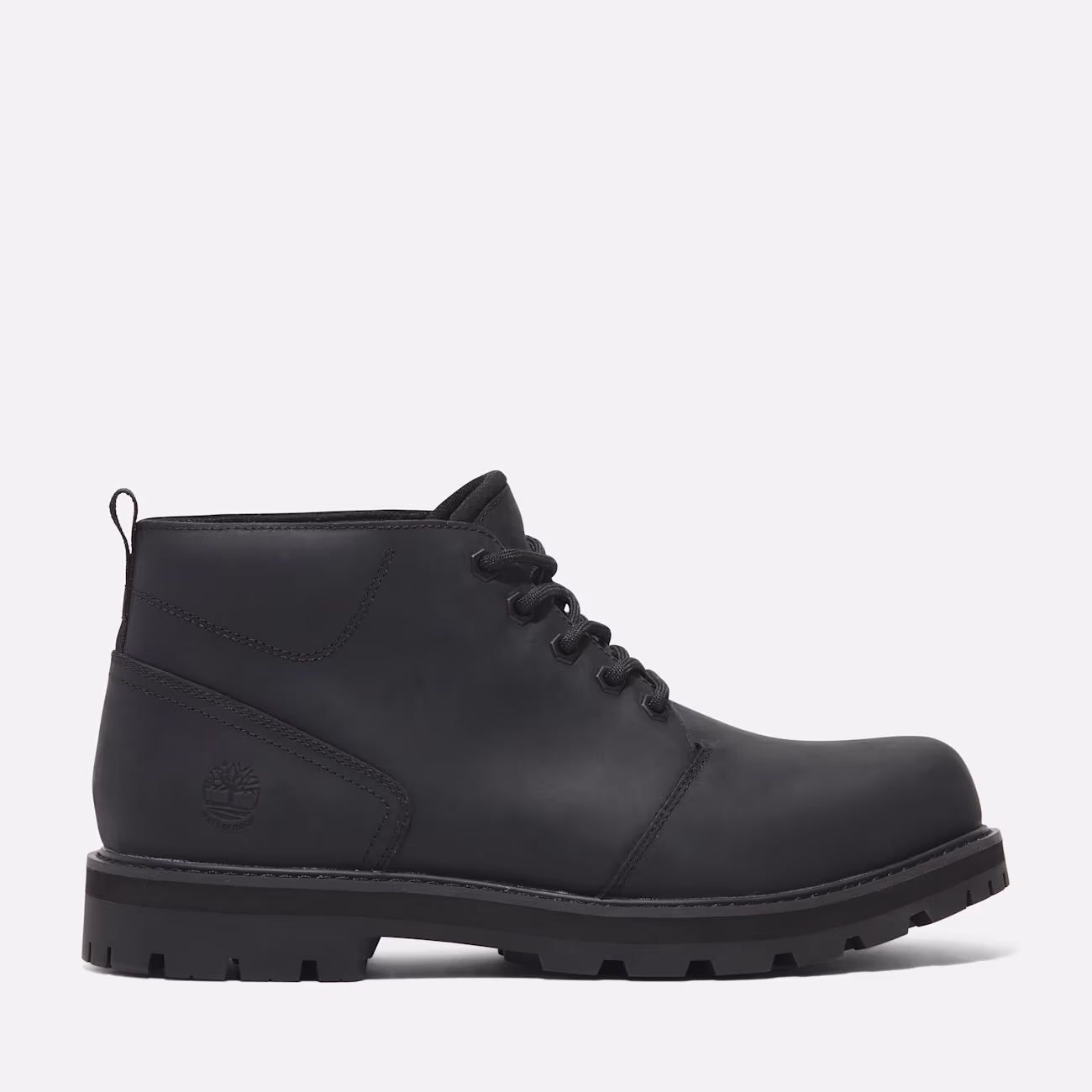 Timberland Stivale Chukka da Uomo Nero con Tecnologia Impermeabile