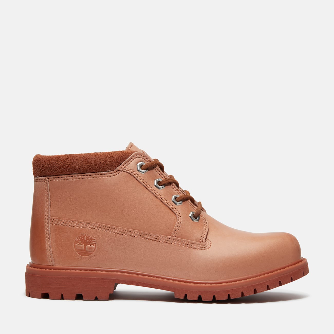 Timberland Stivale Donna Nellie Mid Impermeabile Rosso Chiaro
