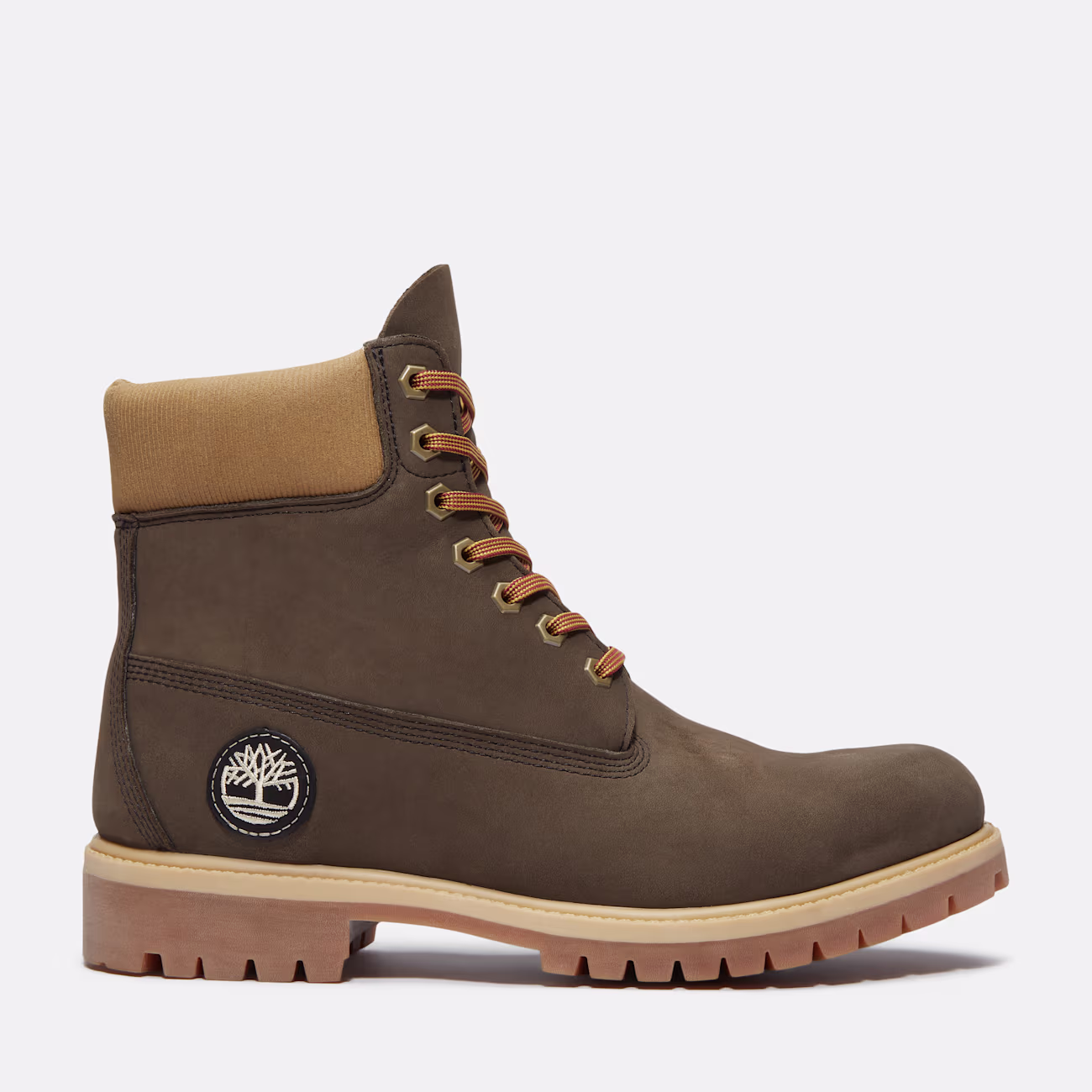 Stivale Impermeabile da Uomo Timberland in Pelle Dark Brown