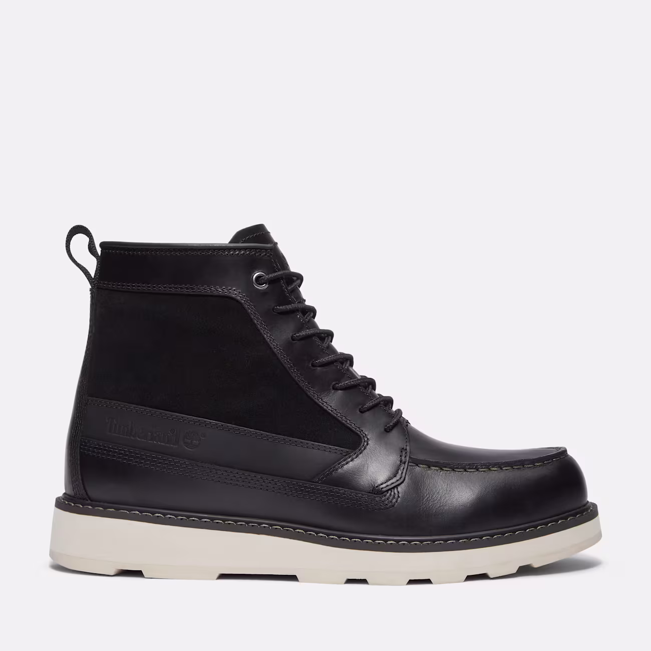 Timberland Stivale Nero Britton Mills da Uomo Impermeabile