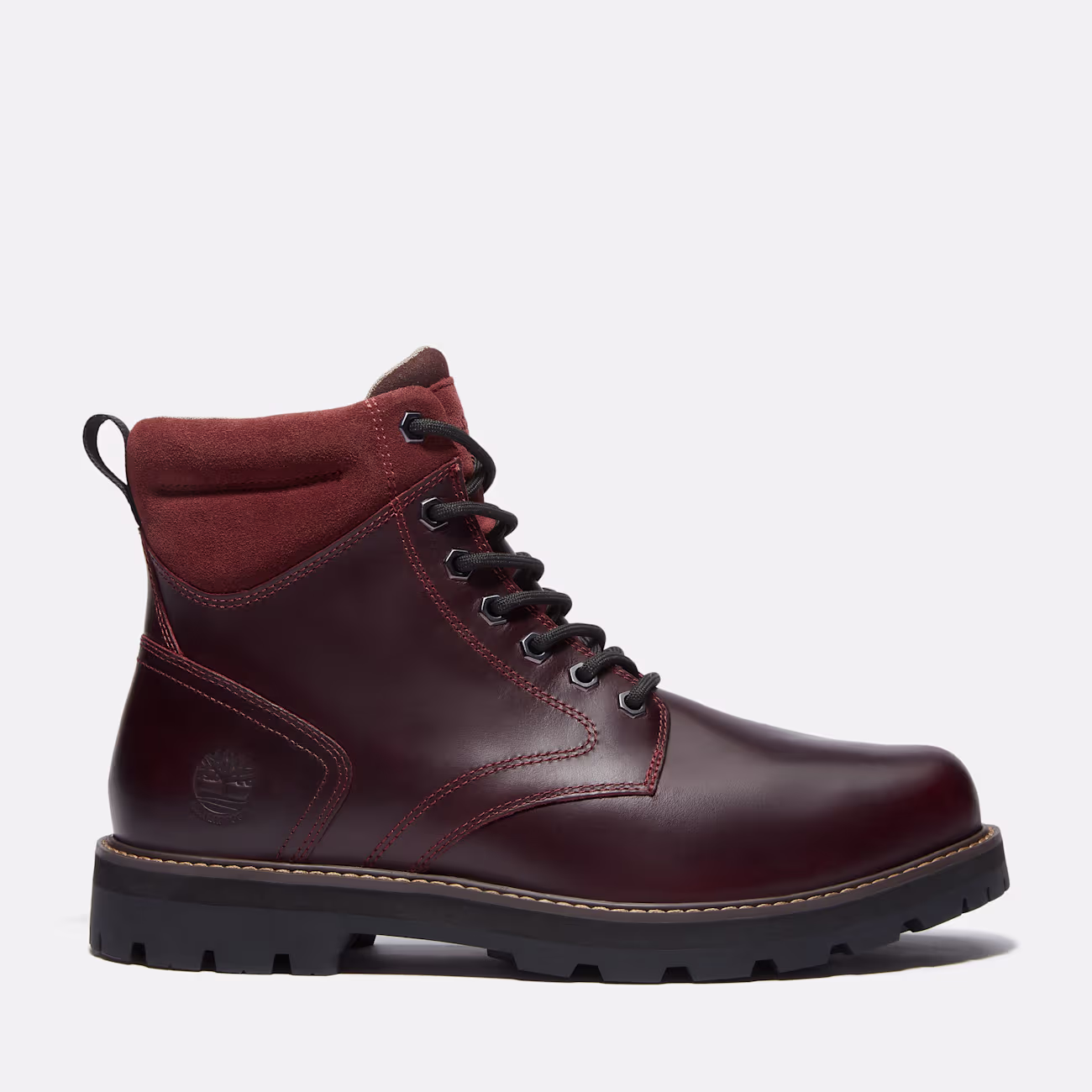 Timberland Stivale Uomo Britton Road Bordeaux - Comfort e Sostenibilità